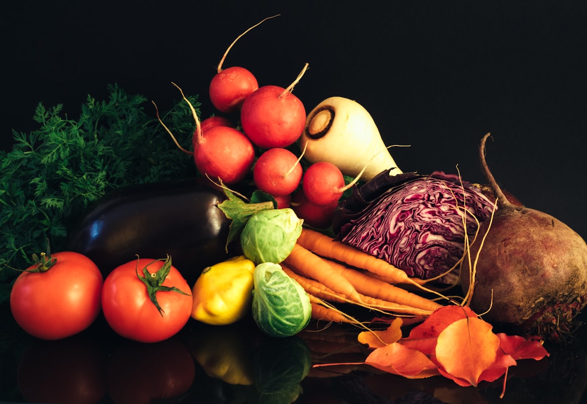 Seasonal plant-based eating guide